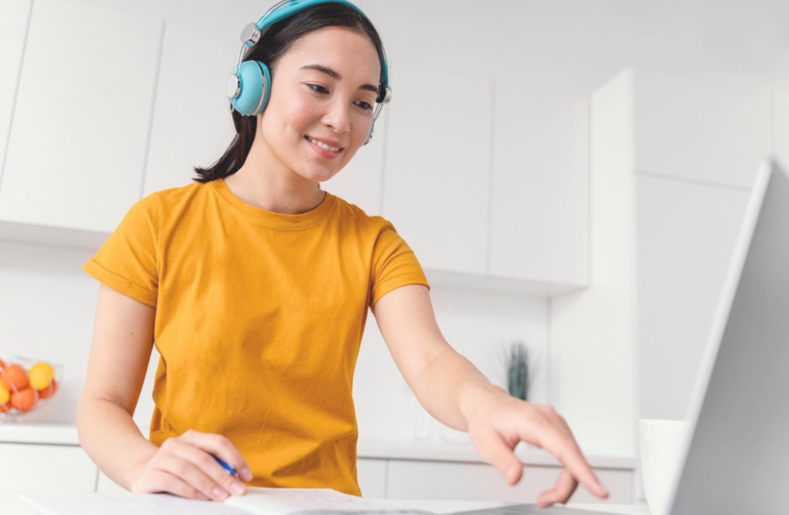 Financial planning workspace with calculator and documents